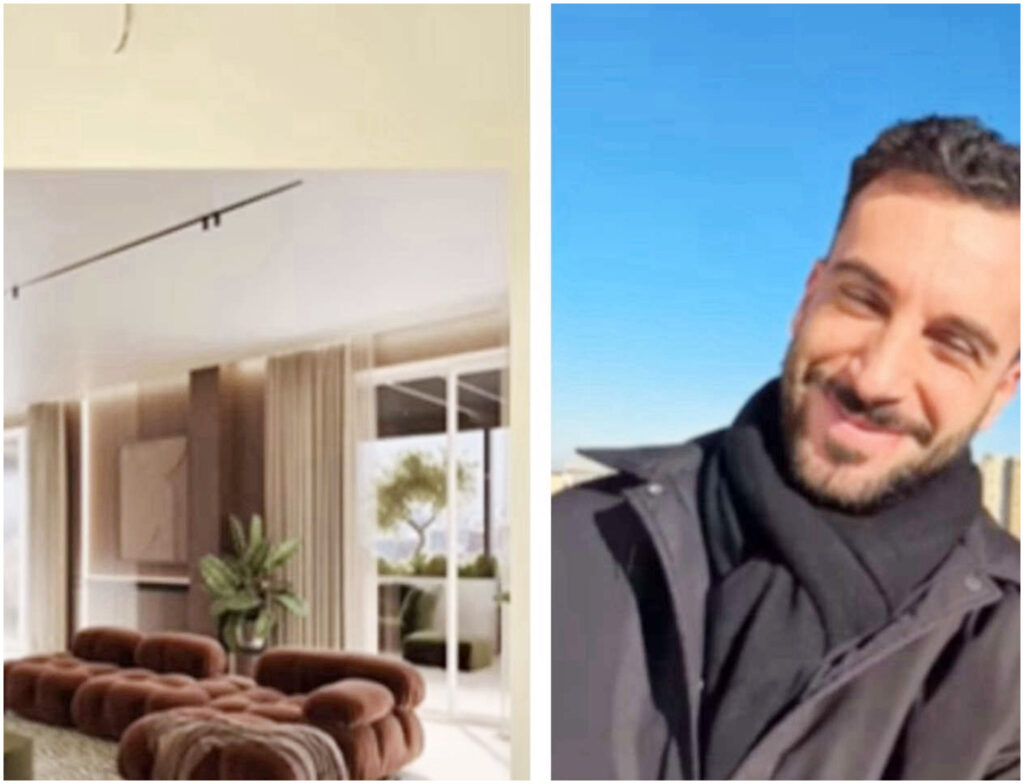 Veronica Peparini e Andreas Muller mostrano il progetto della loro nuova casa a Roma, stanza per stanza