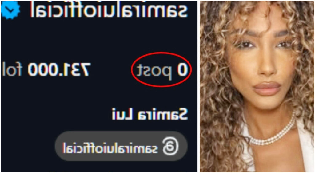 Samira Lui si allontana dai social dopo le accuse di Fabrizio Corona e cancella le sue foto.
