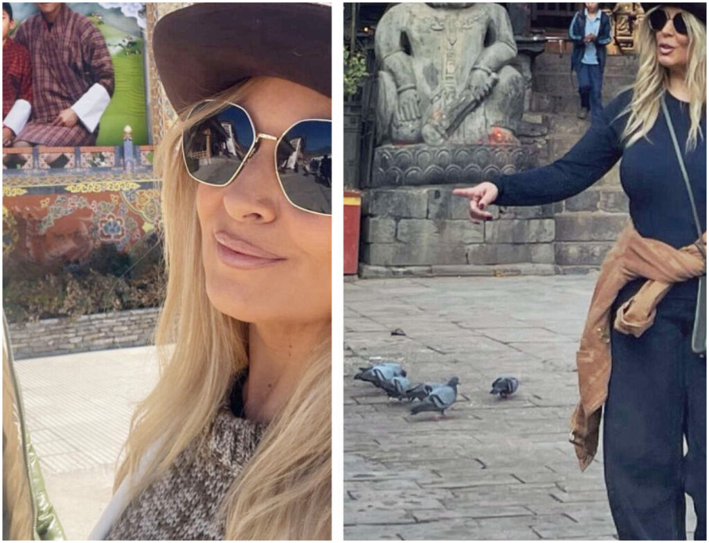 Selvaggia Lucarelli e Lorenzo Biagiarelli: un’avventura insieme nel meraviglioso Nepal