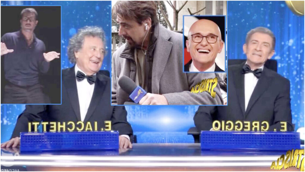 Il tapiro di Striscia la Notizia ai protagonisti del caso Corona e Signorini provoca nuove polemiche