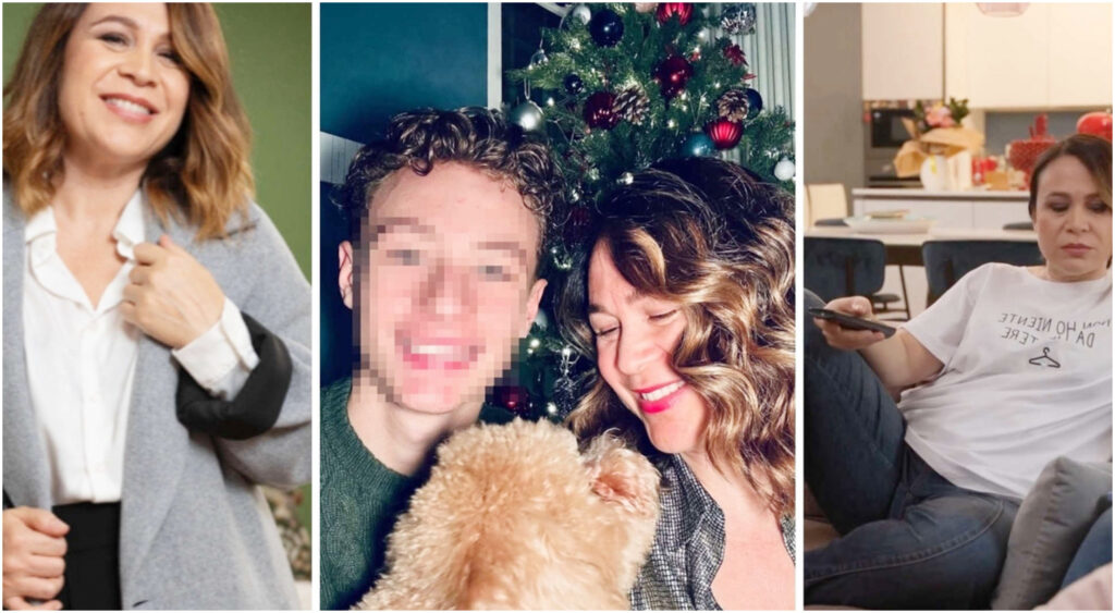 Valeria Graci trasloca nella nuova casa colorata, tra un salotto blu petrolio e una camera verde intenso