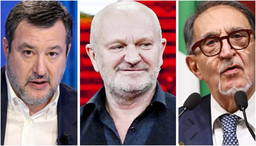Andrea Pucci annuncia la sua rinuncia a Sanremo, La Russa e Salvini lo incoraggiano a ripensarci