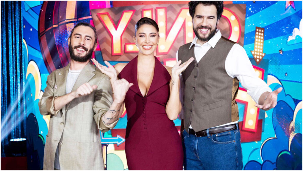 Belen Rodriguez annuncia il ritorno a Only Fun ma decide di interrompere l’intervista presente.