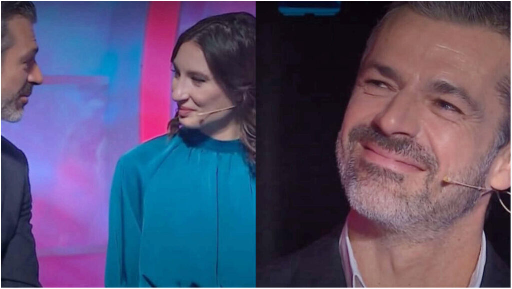 Luca Argentero emozionato a C’è posta per te ascolta il messaggio toccante di Elisa e Clara