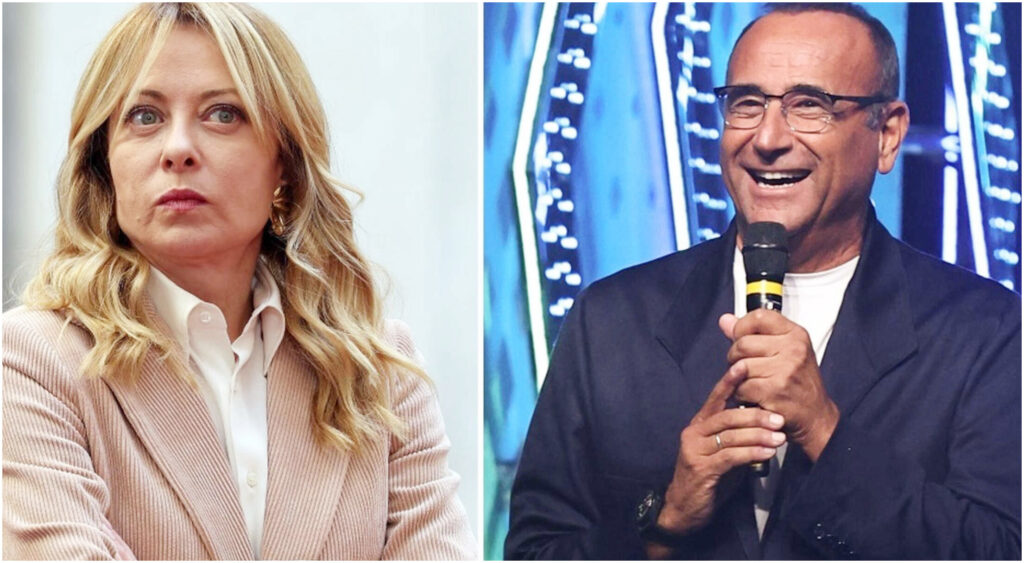 Carlo Conti smentisce la notizia di Giorgia Meloni a Sanremo: una bufala senza fondamento