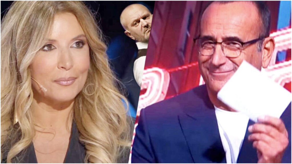 Carlo Conti risponde alle critiche di Selvaggia Lucarelli riguardo a Andrea Pucci e il suo stile.