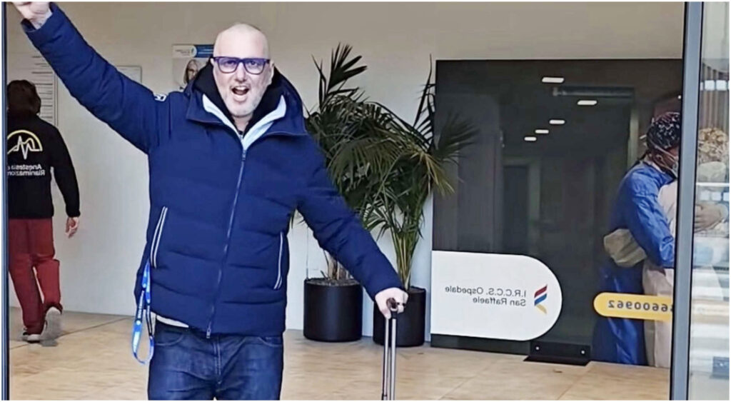 Carlo Vanzini dimesso dall’ospedale dopo l’intervento per il tumore al pancreas: le sue parole