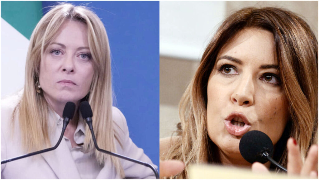 Lucarelli attacca Meloni per difendere bodyshaming volgare nei confronti di Schlein a Sanremo