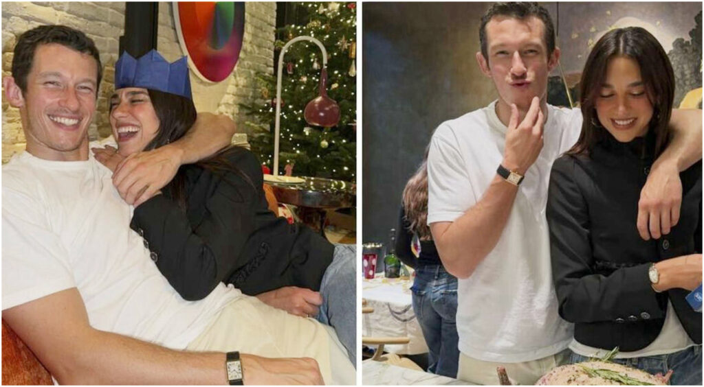 Dua Lipa e Callum Turner avvistati in un ristorante italiano con la wedding planner per il matrimonio