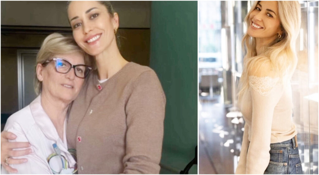 Elena Santarelli rivela il difficile momento per la madre, ricoverata in terapia intensiva dopo un infarto