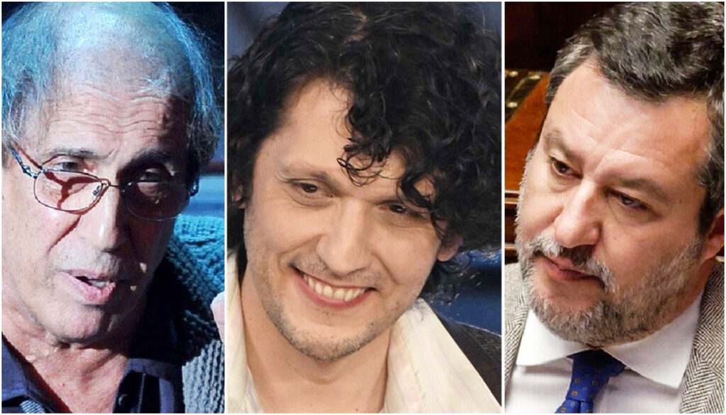 Ermal Meta criticizza Salvini durante Sanremo, Celentano e il ministro lodano la sua esibizione