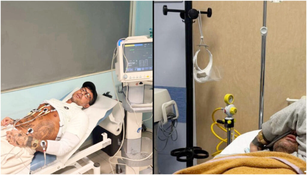 Fabrizio Corona ricoverato in ospedale per problema di pressione: la sua reazione su X