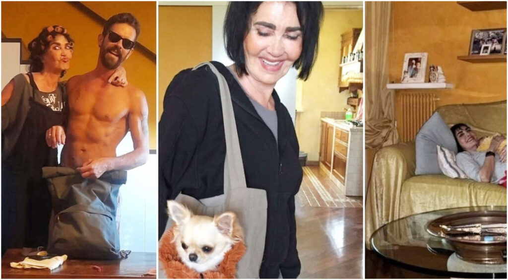 Fiordaliso, un rifugio accogliente a Roma: cucina rustica, divano senape e pareti gialle