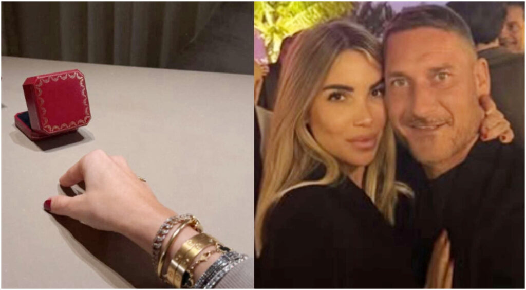 Francesco Totti e Noemi Bocchi in difficoltà: lui vorrebbe partecipare al Gf, ma lei si oppone