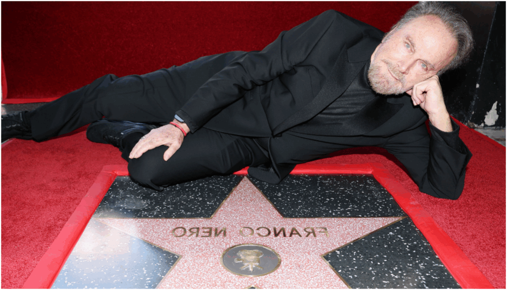Franco Nero celebra il prestigioso riconoscimento della stella sulla Walk of Fame di Hollywood