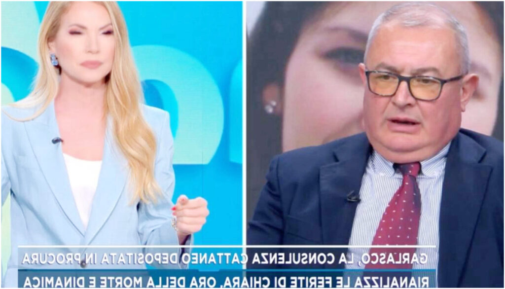 Garlasco, dibattito acceso in diretta tv tra Cassese e Federica Panicucci sulla SIT di Stasi