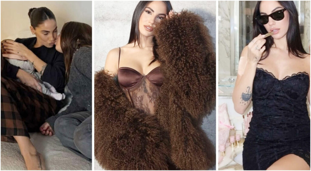 Giulia De Lellis e Tony Effe presentano la loro casa a Milano con un lussuoso bagno in marmo