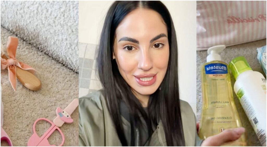 Giulia De Lellis rivela i must-have del beauty per Priscilla: prodotti essenziali per la bimba
