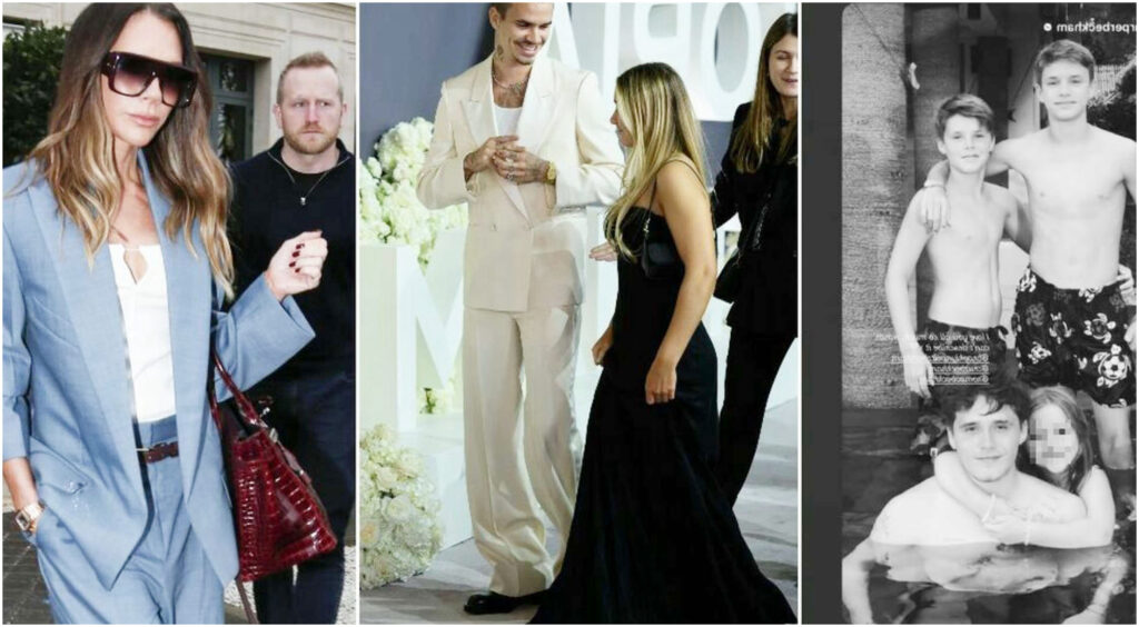 Harper Beckham omaggia Brooklyn con parole d’amore e Victoria la supporta con un intervento