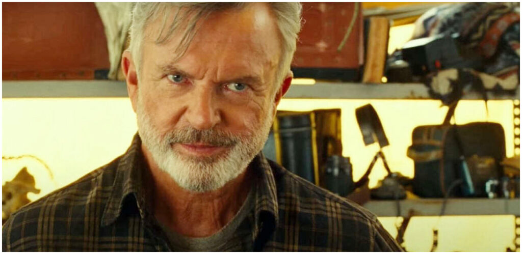 Jurassic World – La rinascita, Sam Neill commenta il tributo ad Alan Grant come gesto rispettoso