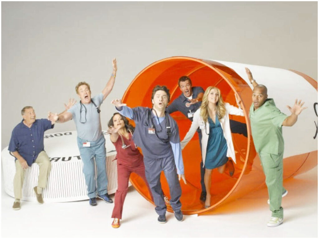 Scrubs, il cast si ritrova per il revival che torna dopo 16 anni dalla serie originale