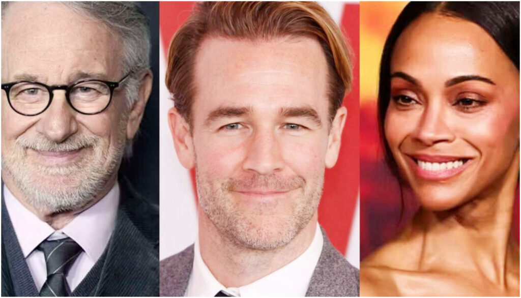 James Van Der Beek lancia una raccolta fondi con la partecipazione di Saldana e Spielberg