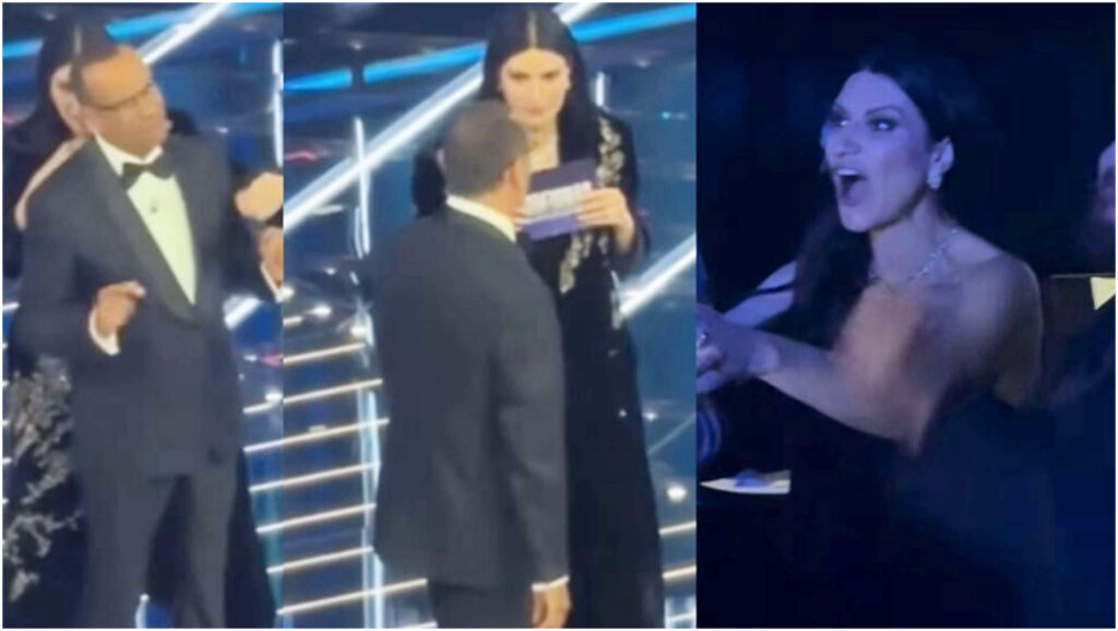 Laura Pausini e Carlo Conti svelano i retroscena divertenti delle pause pubblicitarie in tv