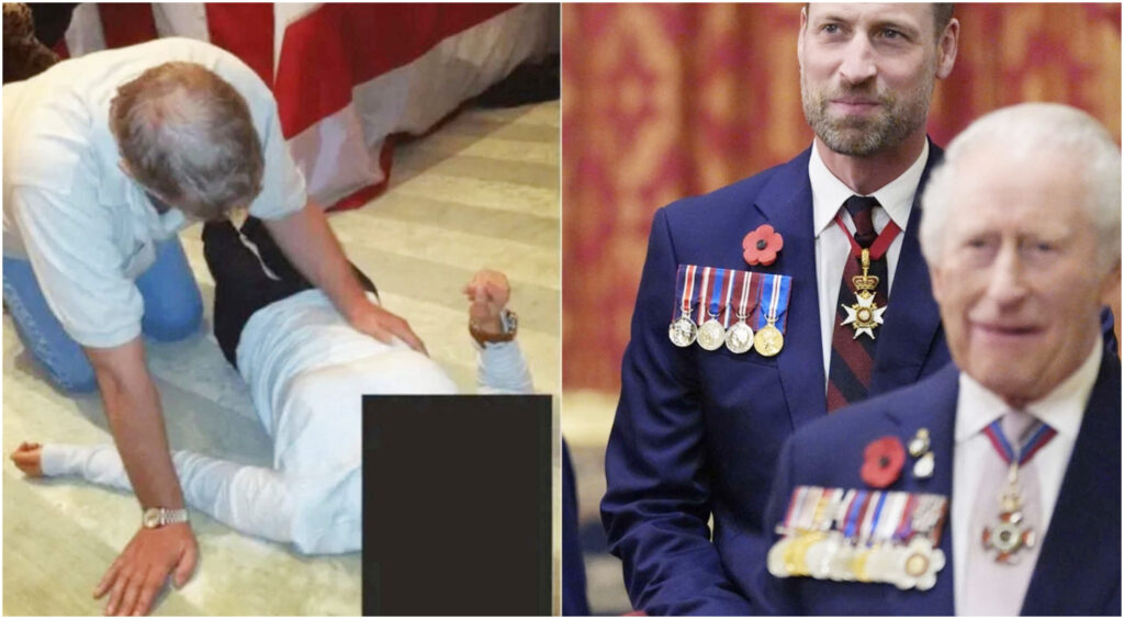 Le nuove immagini di Andrea rivelano la lite tra i Windsor e il conflitto con Carlo e William