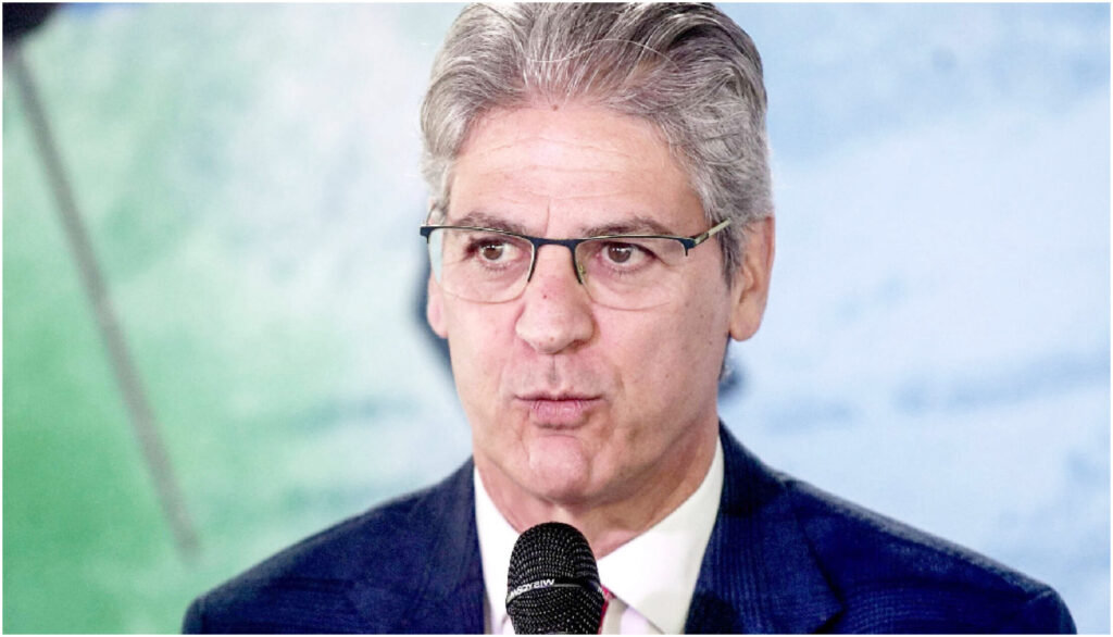 Auro Bulbarelli sostituisce Paolo Petrecca alla cerimonia di chiusura delle Olimpiadi invernali sulla Rai