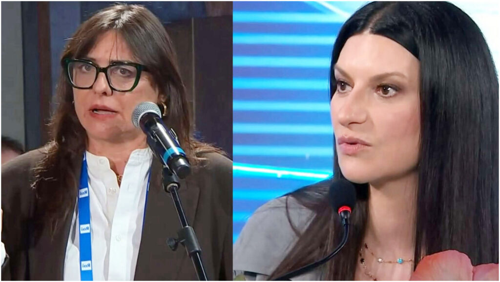 Laura Pausini risponde alla giornalista sui commenti negativi legati alla sua presenza pubblica