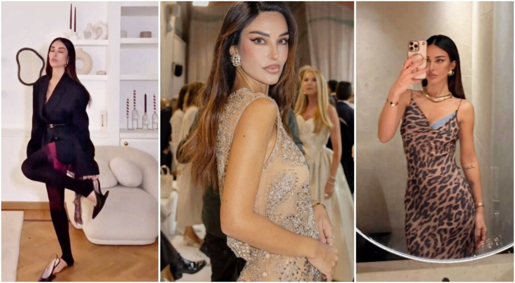 Rosa Perrotta presenta la sua eleganza minimalista in casa a Milano tra living e bagno in marmo