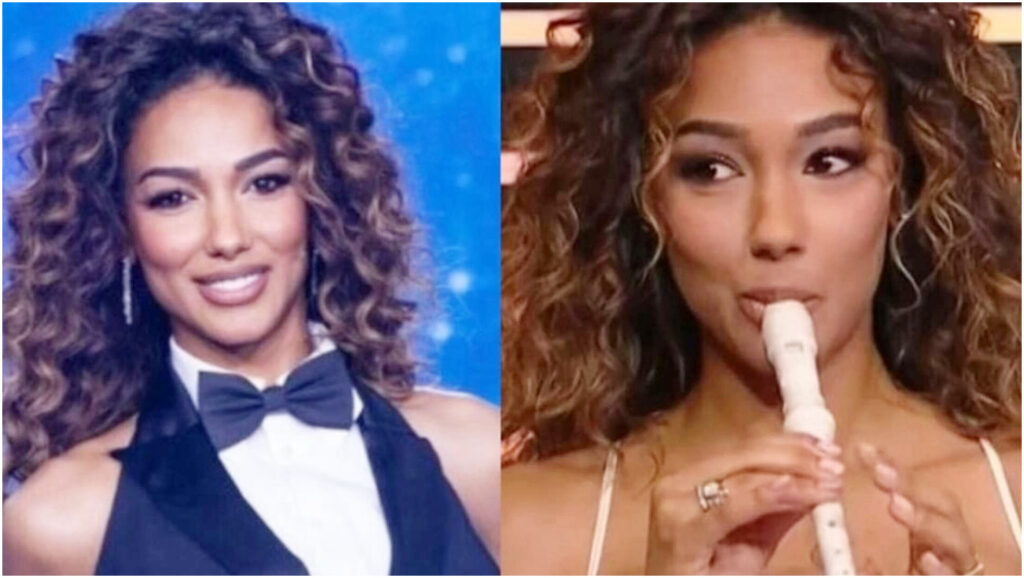 Samira Lui sorpresa da Iacchetti e Greggio a Striscia: il talento canoro e il legame con Sanremo