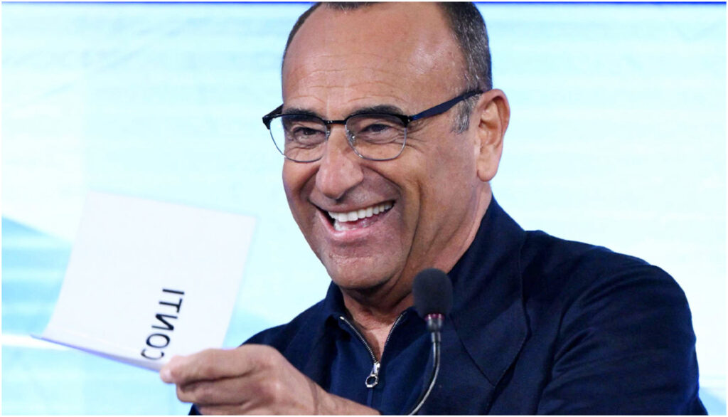 Carlo Conti gestisce le polemiche a Sanremo 2026 tra Ignazio La Russa e il caso Morgan