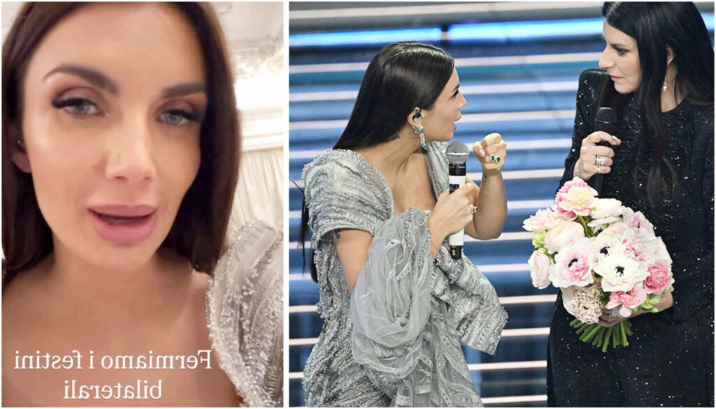 Elettra Lamborghini si scaglia contro i festini bilaterali e condivide un audio dall’hotel di Sanremo