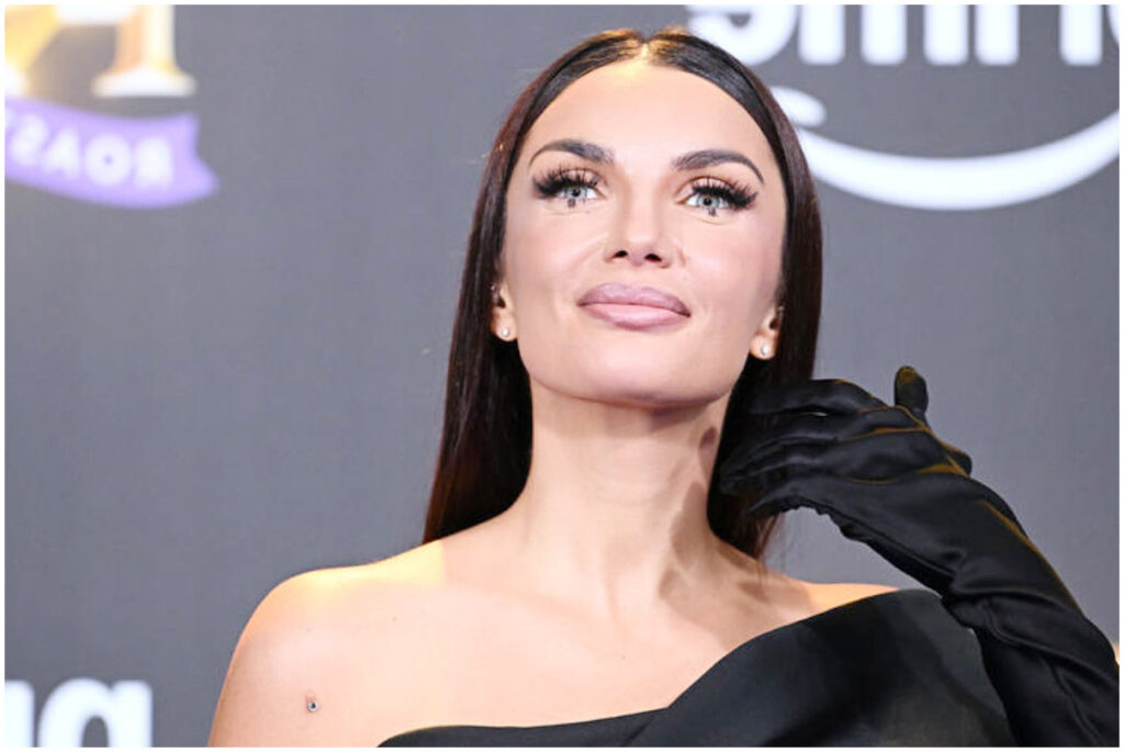 Sanremo 2026, abito Elettra Lamborghini prima serata Festival: stilista