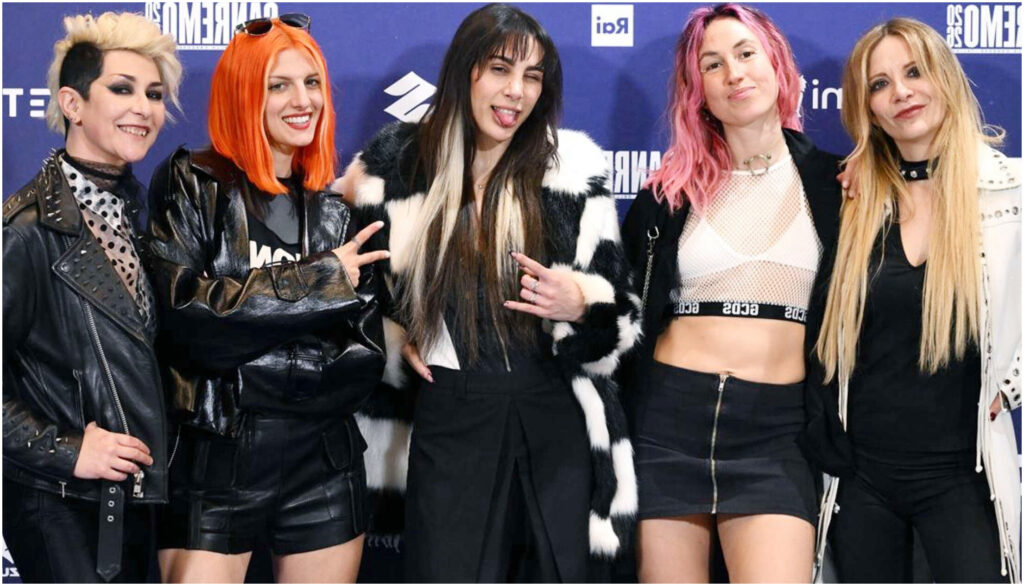 Scontro tra Bambole di Pezza e un giornalista a Sanremo su paure di violenza e sicurezza