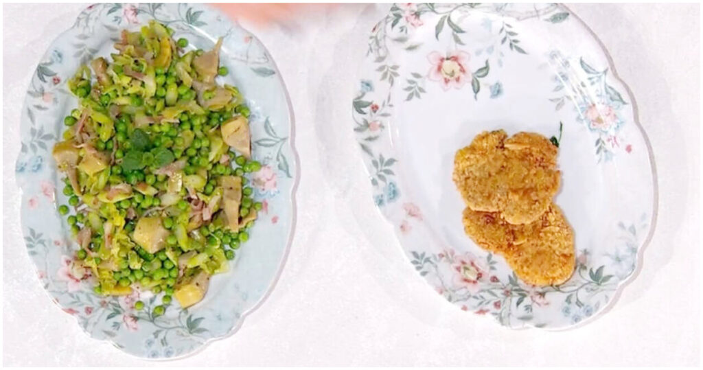 Cotolette di agnello su vignarola con Gian Piero Fava: la ricetta del 30 marzo 2026 da È sempre mezzogiorno, attenzione alle fave!