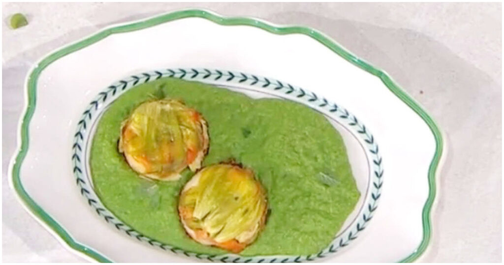 Millefoglie di verdure con gazpacho verde: la ricetta light di Cenzo Morlando per una cucina sana e gustosa | È sempre mezzogiorno, 30 marzo 2026