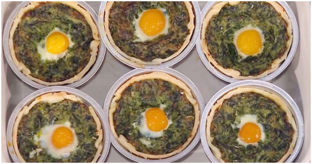 Mini pasqualine di Barbara Agosti: la ricetta veloce per Pasqua vista il 27 marzo 2026 a È sempre mezzogiorno!