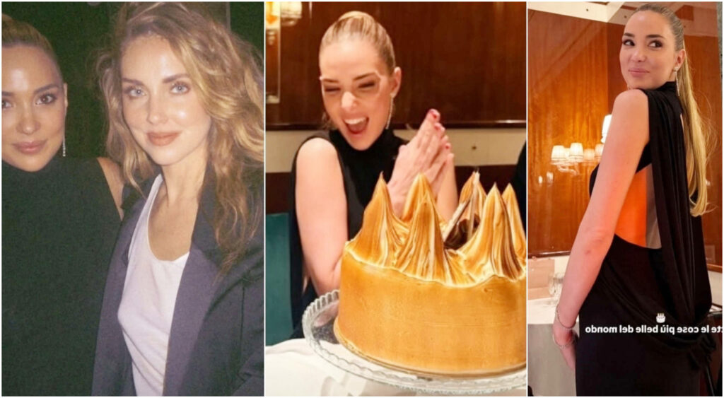 Alice Campello celebra il compleanno da Cipriani con influencer, abito da 900 euro e torta speciale