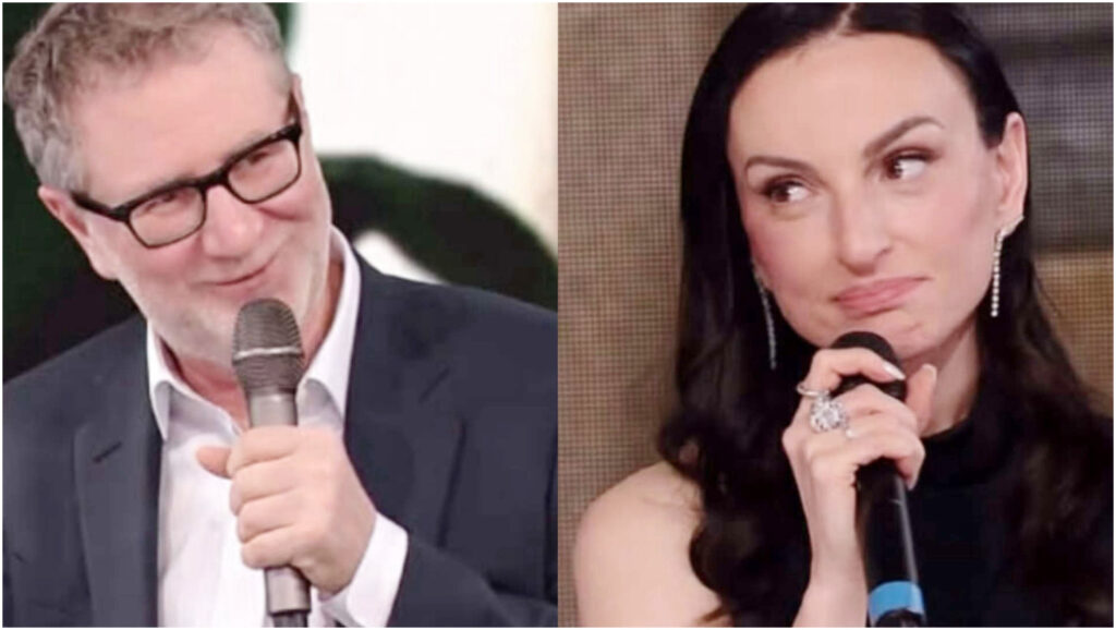 Arisa chiarisce a Fabio Fazio di non aver preso parte ai festini di Elettra Lamborghini a Sanremo