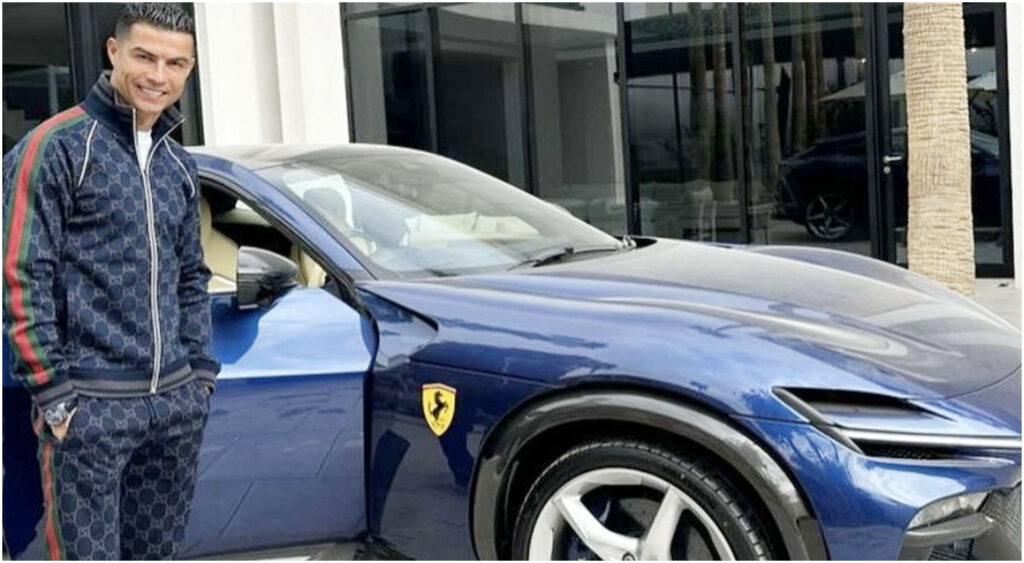 Cristiano Ronaldo e il suo garage da sogno: scopri le auto di lusso da Bugatti a Rolls Royce