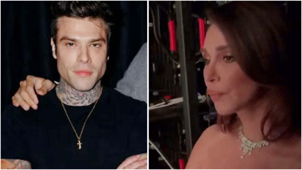 Belen infuriata nel backstage di Sanremo sgridata dal tecnico, Fedez critica i colleghi nel video
