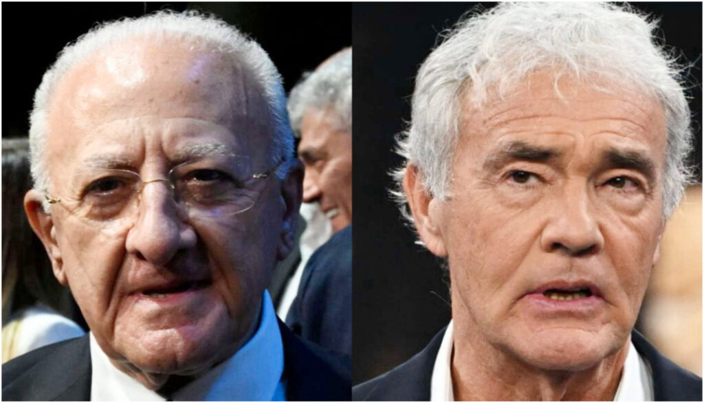 Massimo Giletti risponde a Vincenzo De Luca sul caso del bimbo col cuore bruciato e dice: non mi zittisci.