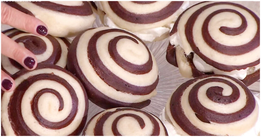 Chiocciole bicolore farcite con crema al latte di Fulvio Marino: la ricetta dolce da non perdere del 8 aprile 2026 su E’ sempre mezzogiorno!