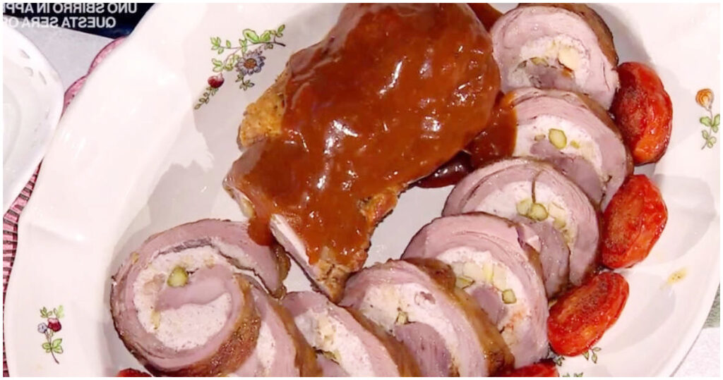 Coppa al forno ripiena di Daniele Persegani: la ricetta primaverile da non perdere del 16 aprile 2026 su È sempre mezzogiorno!