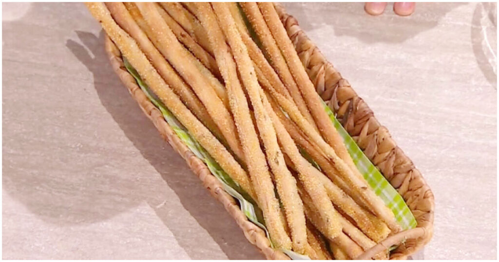 Grissini all’acqua di Fulvio Marino: la ricetta leggera e digeribile vista il 7 aprile 2026 a È sempre mezzogiorno!