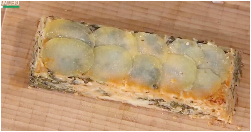 Millefoglie di patate di Andrea Mainardi: la ricetta golosa da È sempre mezzogiorno del 15 aprile 2026