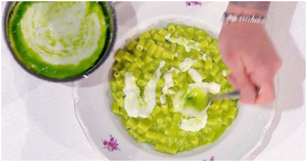 Pasta piselli e taleggio di Antonio Iacoviello: scopri la ricetta dal sapore nostalgico de È sempre mezzogiorno del 17 aprile 2026!