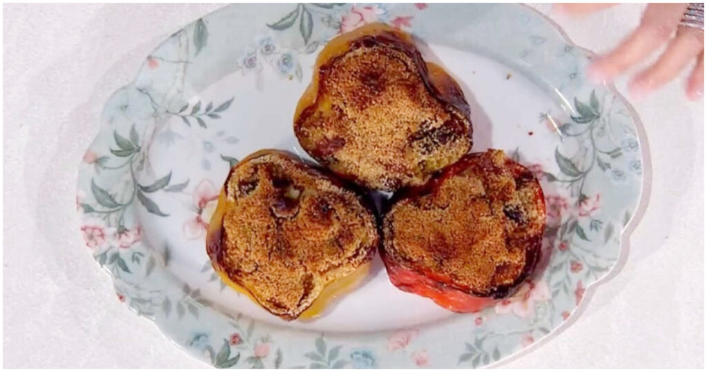 Peperoni ripieni leggeri con la quinoa di Cenzo Morlando: la ricetta sana e gustosa vista il 15 aprile 2026 a È sempre mezzogiorno!